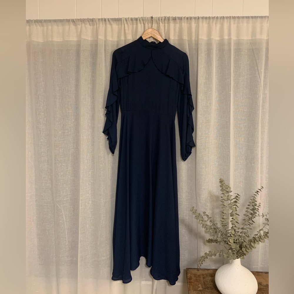 NAVY SHEIN MAXI DRESS